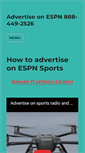 Mobile Screenshot of advertiseonespn.com